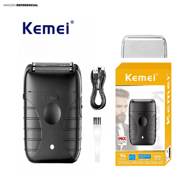AFEITADORA KEMEI NEW KM-T95 PORTÁTIL RECARGABLE PROFESIONAL