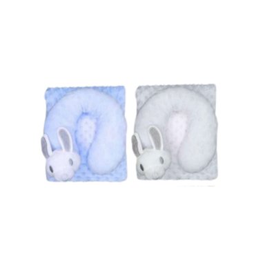 ALMOHADA Y MANTA CON DISEÑO DE CONEJO PARA NIÑO