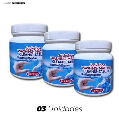 PASTILLAS PARA LAVADORA BUEN OLOR 12 PIEZAS - 03 UNID.
