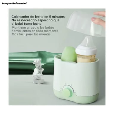 CALENTADOR Y ESTERILIZADOR DE BIBERONES 3EN1 - BLANCO - 2