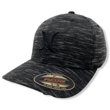 GORRO HURLEY ICON TEXTURE GRIS OSCURO PARA HOMBRE TALLA L/XL FLEXFIT