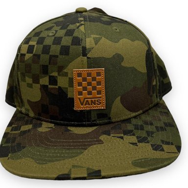 GORRO VANS MN CHECK BOX SB HAT VERDE TALLA ÚNICA SNAPBACK