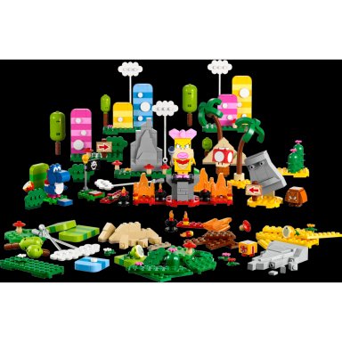 BLOQUES CONSTRUCCIÓN LEGO SUPER MARIO CREATIVITY TOOLBOX MAKER SET 71418 CREA TUS PROPIOS NIVELES CON FIGURAS 588 PIEZAS - 2