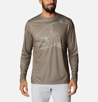 POLO COLUMBIA MANGA LARGA TALLA L Terminal Tackle PFG Running Line Ls, Omni Shade y Omni wick