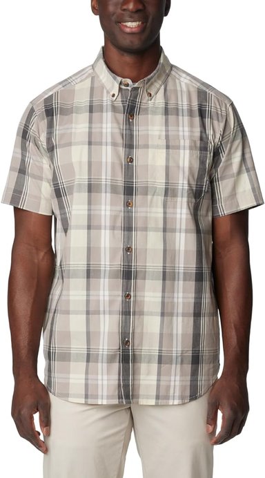 CAMISA COLUMBIA MANGA CORTA PARA HOMBRE