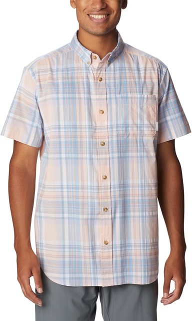 CAMISA COLUMBIA MANGA CORTA PARA HOMBRE