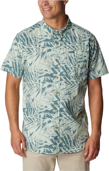 CAMISA COLUMBIA MANGA CORTA PARA HOMBRE