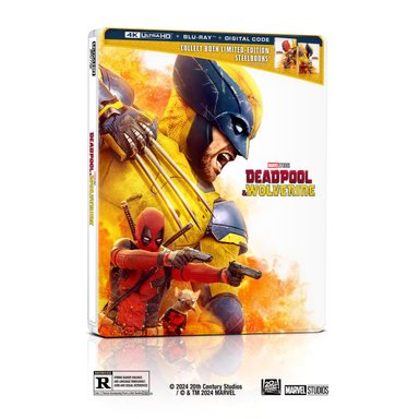 DEADPOOL Y WOLVERINE PELÍCULA EN 4K Y BLURAY HD EDICIÓN DE COLECCIÓN EN STEELBOOK. EDICIÓN LIMITADA