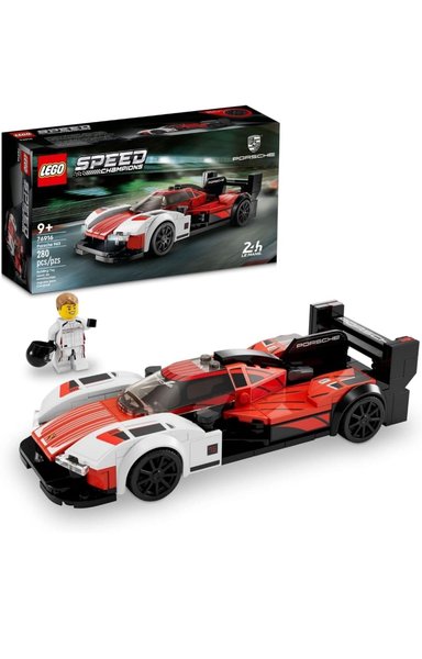 JUGUETE CONSTRUCCIÓN LEGO SPEED CHAMPIONS PORSCHE 963 76916 CARRO. 280 PIEZAS - 1