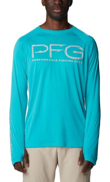 POLO COLUMBIA MANGA LARGA PROTECCIÓN UV Y SECADO RÁPIDO PARA HOMBRE OMNI SHADE Y OMNI WICK