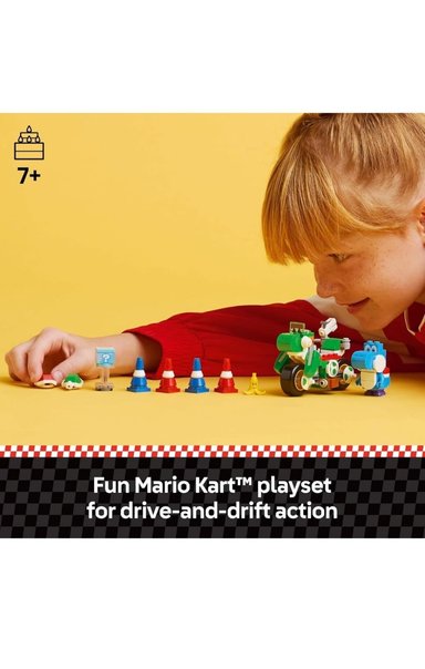 LEGO SUPER MARIO: MARIO KART YOSHI BIKE 72031 DE 133 PIEZAS - 2