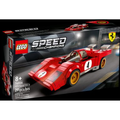 JUGUETE CONSTRUCCIÓN LEGO SPEED CHAMPIONS 1970 FERRARI 512 M 76906 CARRO - 1