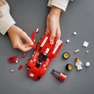 JUGUETE CONSTRUCCIÓN LEGO SPEED CHAMPIONS 1970 FERRARI 512 M 76906 CARRO - 6