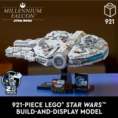 LEGO STAR WARS MILLENNIUM FALCON A NEW HOPE 25TH ANNIVERSARY 75375 HALCÓN MILENARIO - 2