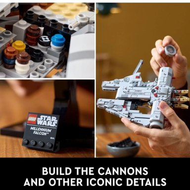 LEGO STAR WARS MILLENNIUM FALCON A NEW HOPE 25TH ANNIVERSARY 75375 HALCÓN MILENARIO - 3