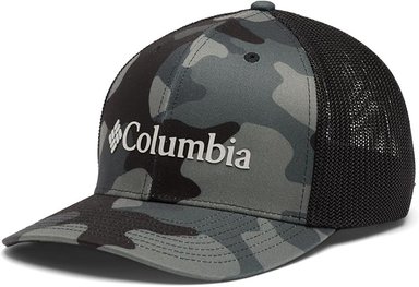 GORRO COLUMBIA MESH CAP FLEX FIT CERRADA CAMUFLADO PARA HOMBRE ADULTO GRIS
