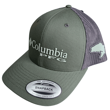 GORRO COLUMBIA PFG LOGO MESH SNAPBACK REGULABLE  PARA HOMBRE ADULTO