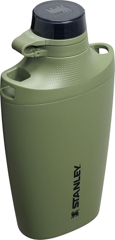 STANLEY CROSS BOTTLE 23 OZ - 680 ML BOTELLA DE VIAJE CON CORREA JACQUARD TAPA DE TRITAN A PRUEBA DE FUGAS CON POPOTE EXTRAIBLE - 4