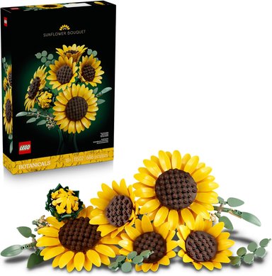 LEGO BOTANICALS 11502 - JUEGO DE CONSTRUCCIÓN DE RAMO DE GIRASOL PARA ADULTOS DE 686 PIEZAS - 1