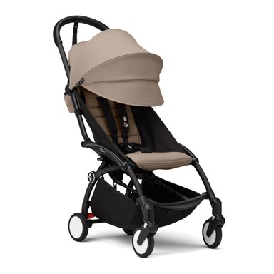 COCHE STOKKE YOYO³ CHASIS NEGRO TEXTIL 2DA ETAPA DE 6 MESES A 4 AÑOS