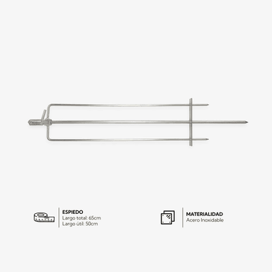 PARRILLA EL ASADOR ASADOR ELÉCTRICO PREMIUM ACERO - 3