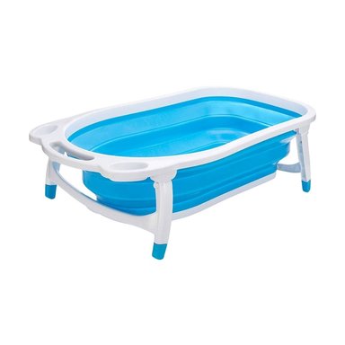 BAÑERA PLEGABLE PATAS ANTIDESLIZANTES MULTICOLOR PARA BEBÉ NIÑO