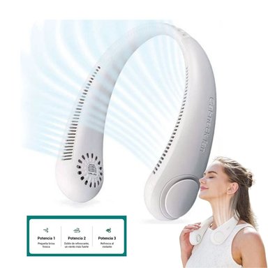 VENTILADOR PORTÁTIL CUELLO RECARGABLE