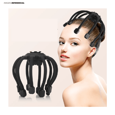 MASAJEADOR RELAJANTE VIBRADOR ESTILO PULPO ANTI-ESTRÉS RECARGABLE