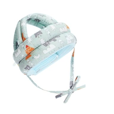 GORRO ANTI CAIDA PARA BEBES CELESTE