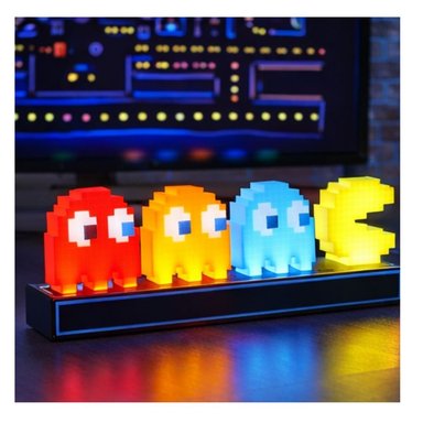 LÁMPARA LED RETRO PAC-MAN PIXEL ART