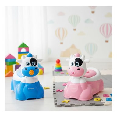 MI PRIMER TRONO: BACINICA ENTRENADORA 'VAQUITA AMIGA'