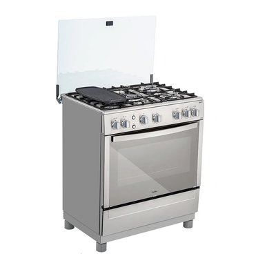 COCINA COLDEX CX751 A GAS DE PIE 30' 5  QUEMADORES ACERO INOXIDABLE