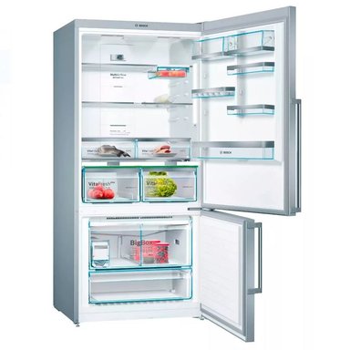 REFRIGERADORA BOSCH KGN86AI40B BOTTOM FREEZER 619 LITROS NO FROST ACERO INOXIDABLE - 2