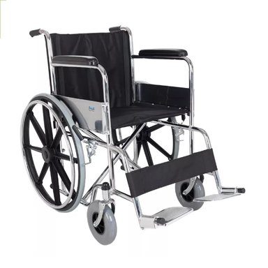 SILLAS RUEDAS IMPORTADA LONA ACOLCHADA AROS PVC