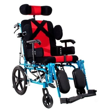 SILLA DE RUEDAS NEUROLOGICA PEDIATRICA RECLINABLE - 3