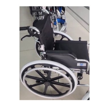 SILLA DE RUEDAS ESTÁNDAR APOYA BRAZOS MOVIBLES AROS PVC - 2