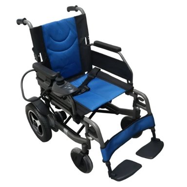 SILLA DE RUEDAS ELECTRICA IMPORTADA AZUL