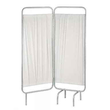 BIOMBO METALICO DE 2 CUERPOS CON TELA