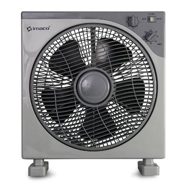 VENTILADOR RECIRCULADOR IMACO IVA13 40 WATTS TIPO BOX 12" GRIS