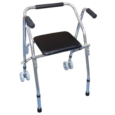 ANDADOR CON RUEDAS CON ASIENTO RIGIDO IMPORTADO