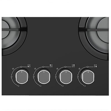 COCINA MABE PM6045GV0 EMPOTRABLE A GAS VIDRIO NEGRO - 4