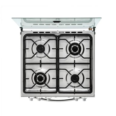 COCINA COLDEX CX681 PLUS A GAS DE PIE 24' 4 QUEMADORES INOX - 3