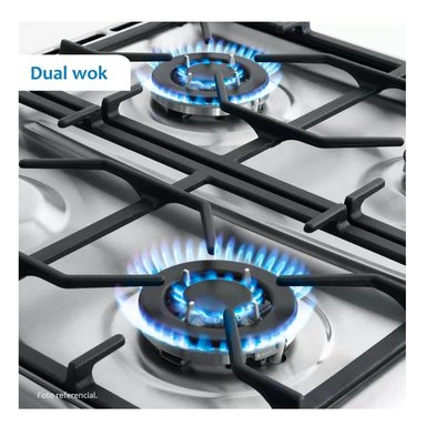 COCINA COLDEX CX681 PLUS A GAS DE PIE 24' 4 QUEMADORES INOX - 4