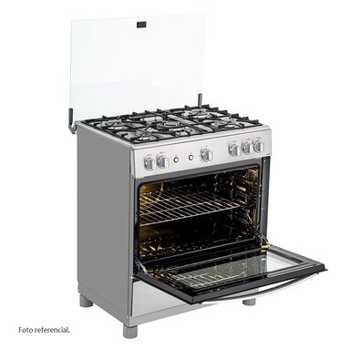 COCINA COLDEX CX721 PLUS A GAS DE PIE 30' 5 QUEMADORES INOX - 2