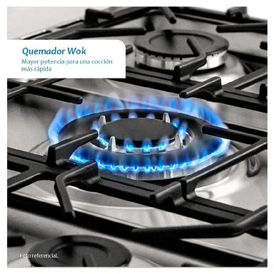 COCINA COLDEX CX721 PLUS A GAS DE PIE 30' 5 QUEMADORES INOX - 6