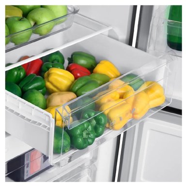 REFRIGERADORA MABE RMB432PXPRS0 BOTTOM FREEZER NO FROST 320 LITROS INOX - 5