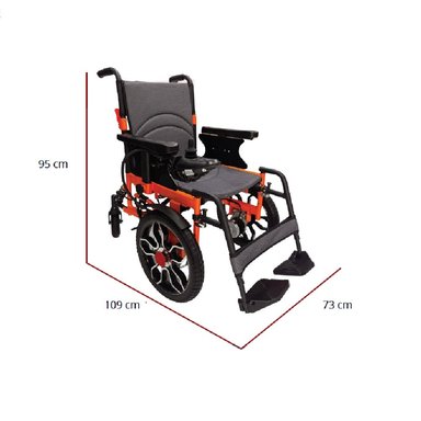 SILLA DE RUEDAS ELÉCTRICA ULTRA CONFORT CARE - 5