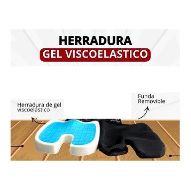COJÍN ERGONÓMICO DE GEL VISCOELÁSTICO - 2
