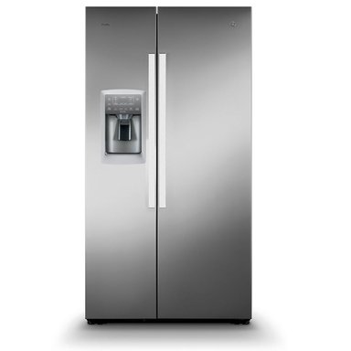 REFRIGERADORA GENERAL ELECTRIC PRD22LEKFSS SIDE BY SIDE NO FROST 611 LITROS INOX - 1