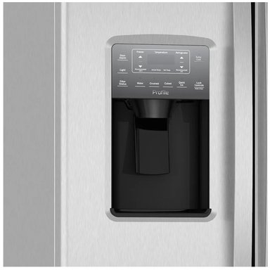 REFRIGERADORA GENERAL ELECTRIC PRD22LEKFSS SIDE BY SIDE NO FROST 611 LITROS INOX - 4